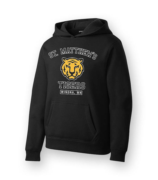 Picture of YST254 - Youth Pullover Hooded Sweatshirt