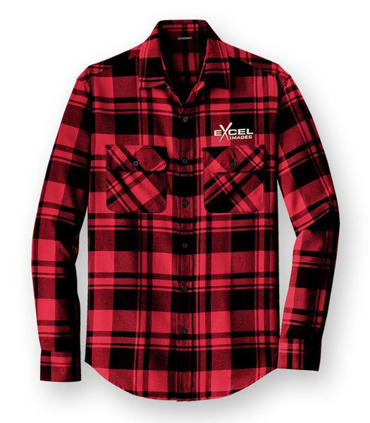 Picture of W668 - Plaid Flannel Tunic