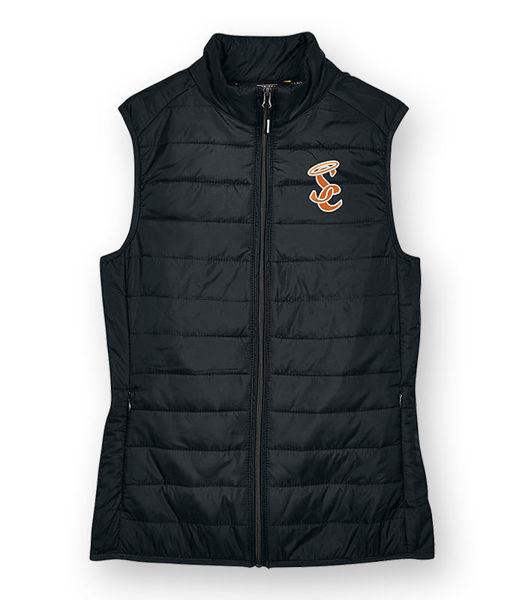 Picture of CE702W - Ladies' Packable Puffer Vest