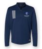 Picture of A482 - Adidas 3 Stripes Double Knit 1/4 Zip 